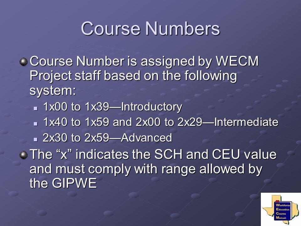 Texas Workforce Education Course Manual ppt download