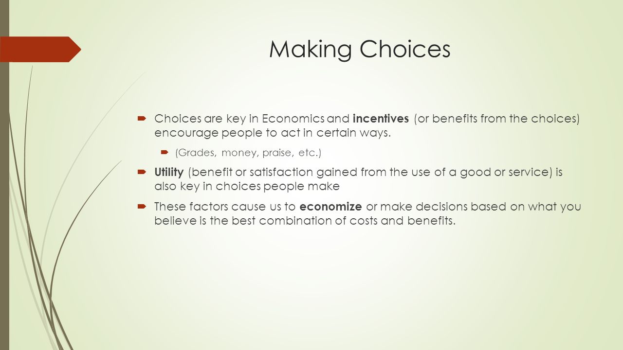 PPT - The Economic Way of Thinking PowerPoint Presentation, free download - ID:5991136