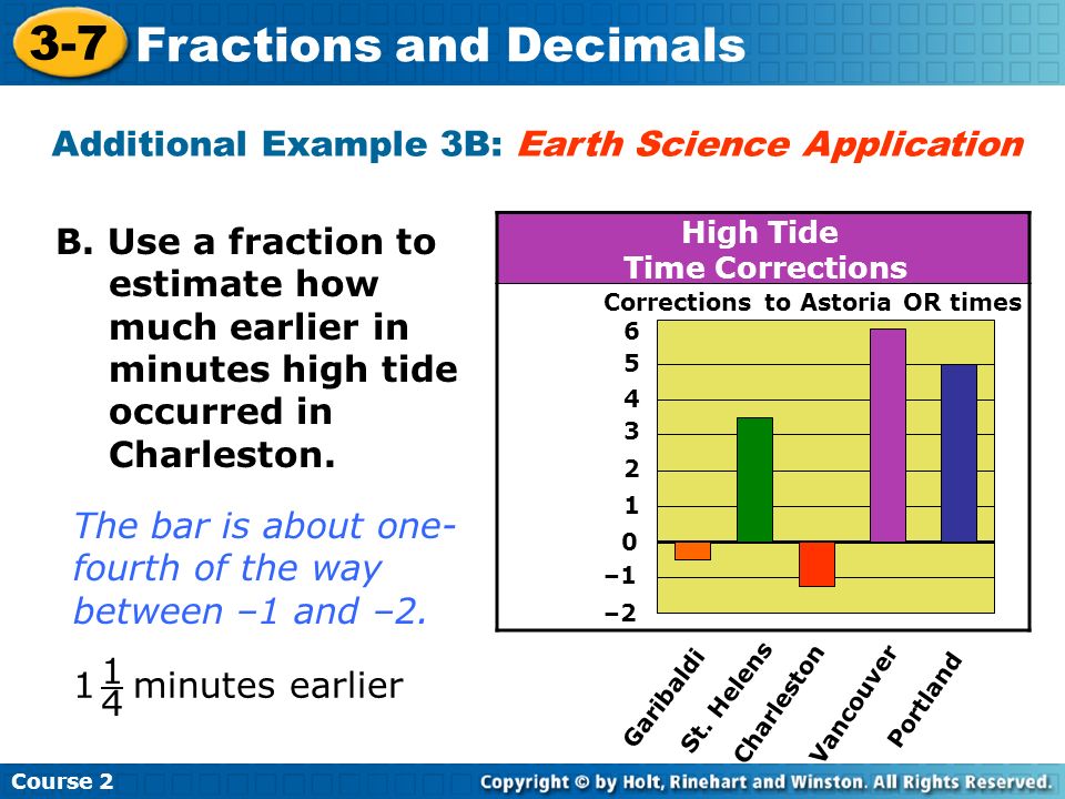 Additional Example 3B: Earth Science Application