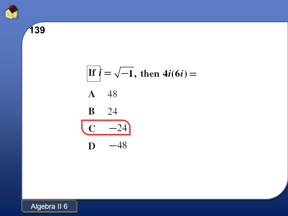 Algebra II 6
