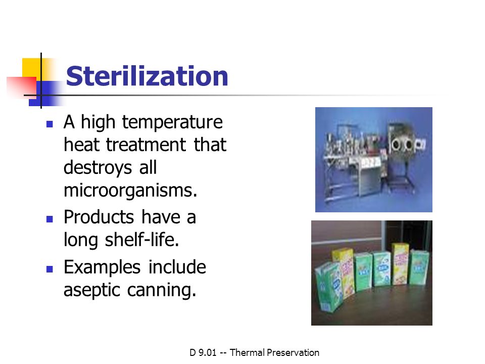 D Thermal Preservation
