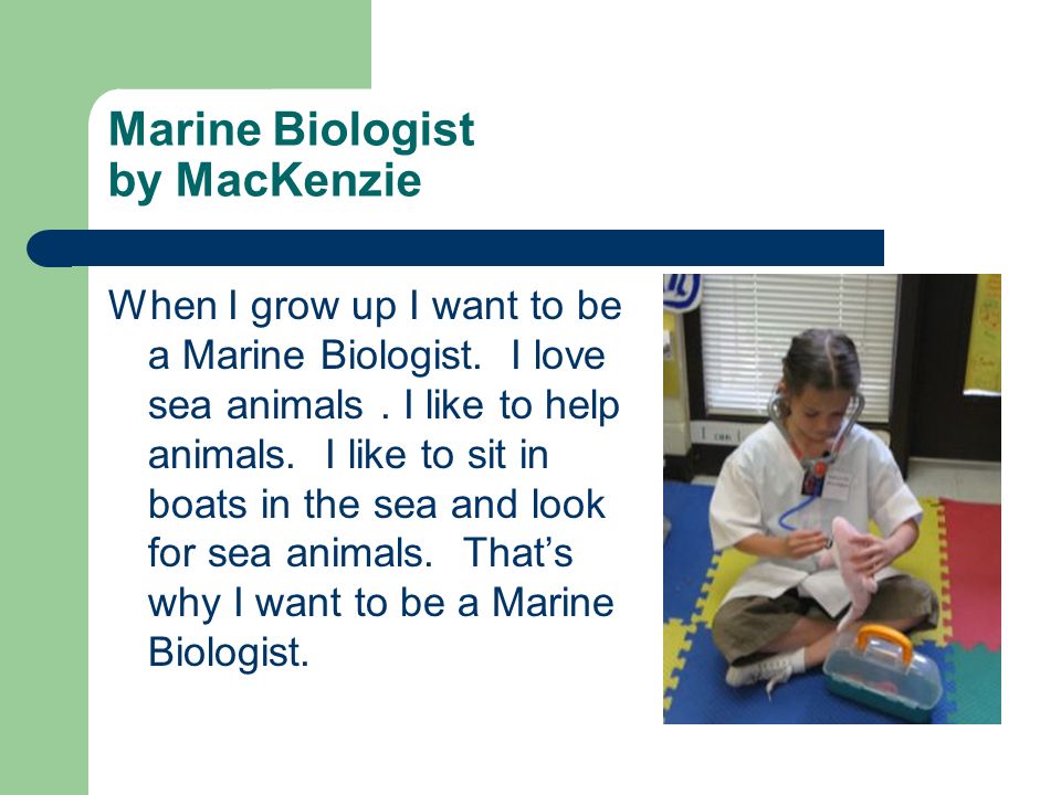 Marine Biologist by MacKenzie