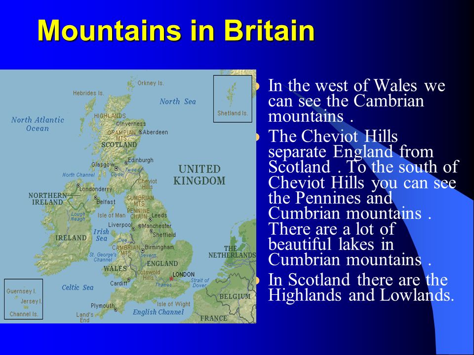 Mountains of great britain