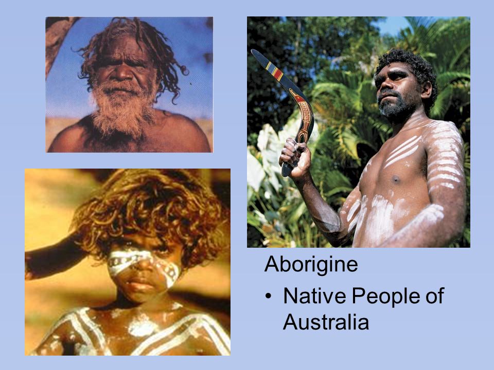 Aborigine Native People of Australia