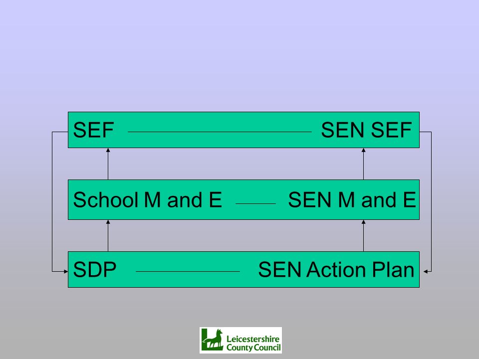 SEF SEN SEF School M and E SEN M and E.
