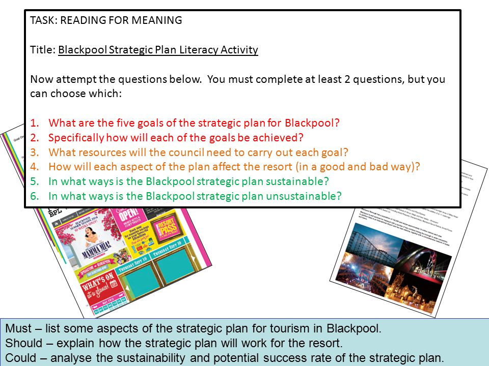 TASK: READING FOR MEANING