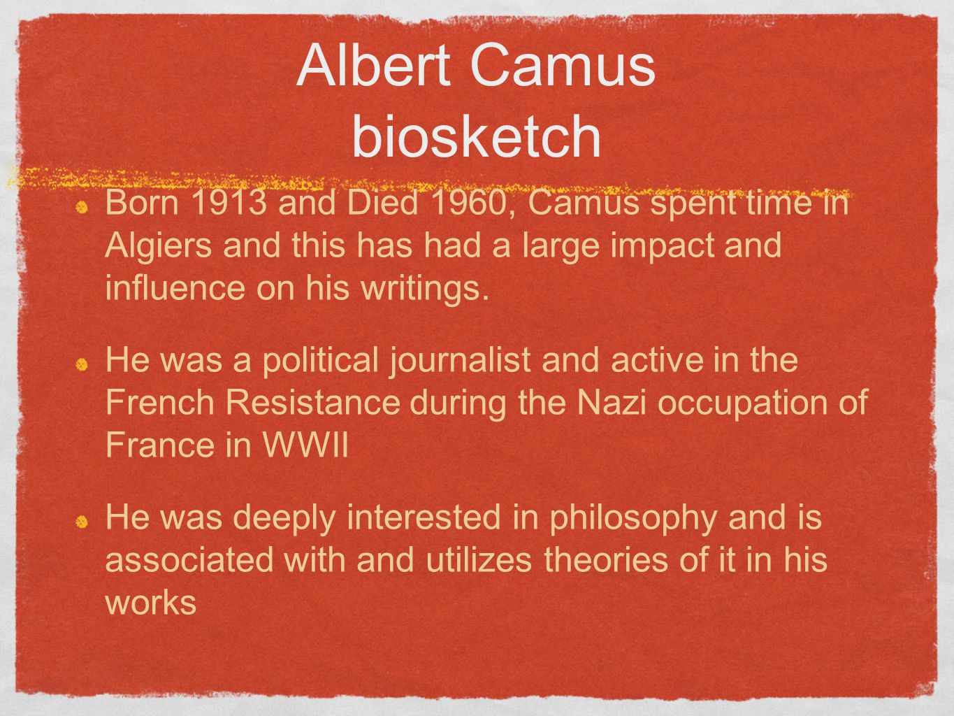 Реферат: The Stranger By Albert Camus Essay Research