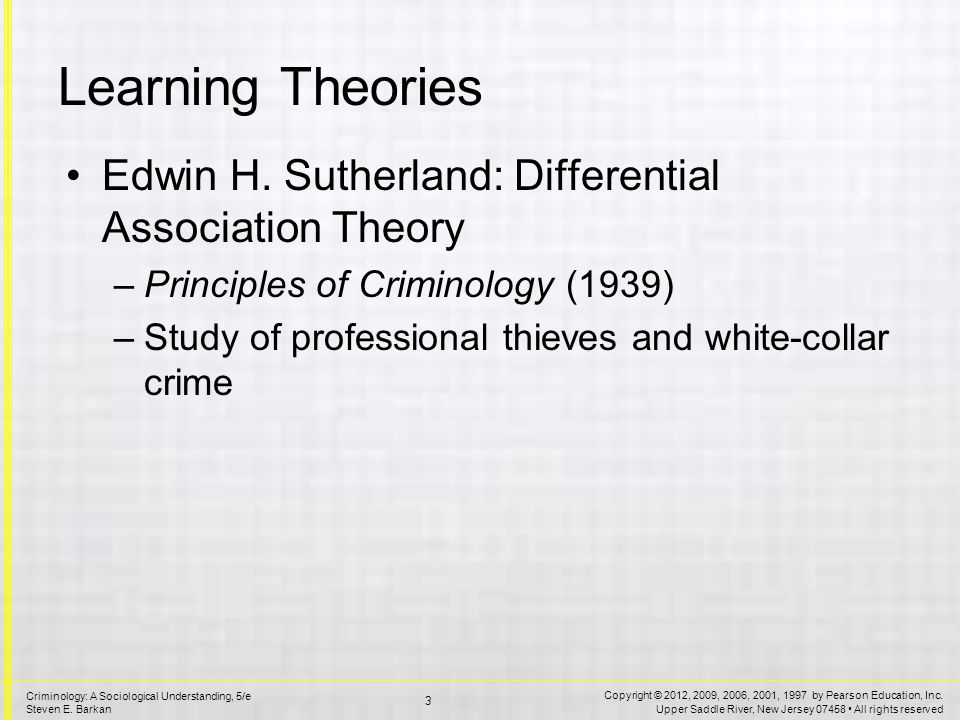 differential learning theory