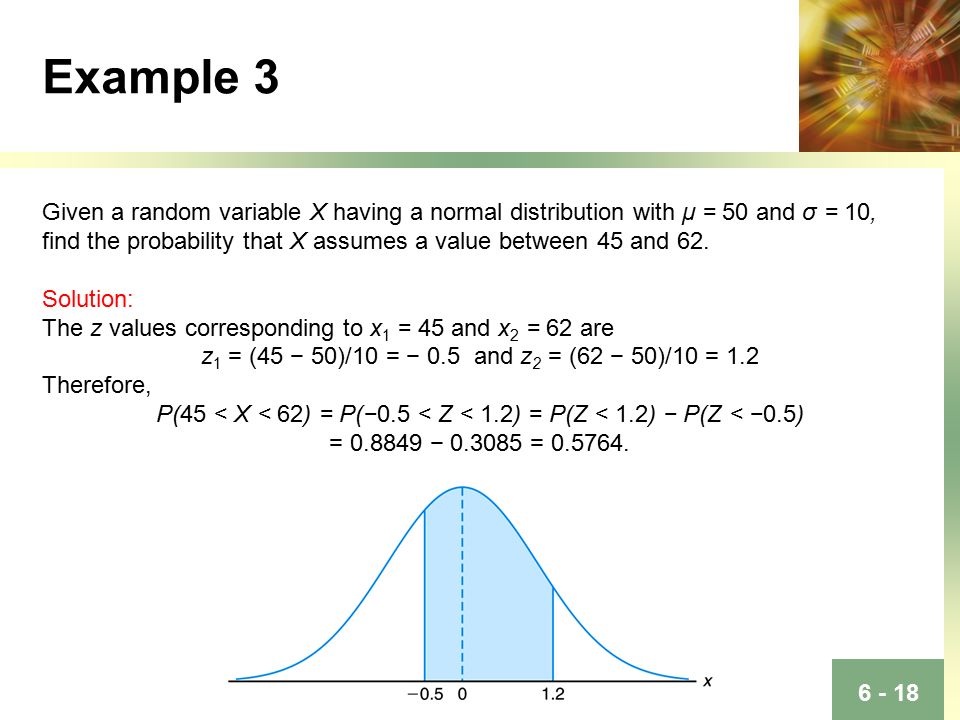 Chapter 6 Some Continuous Probability Distributions Ppt Video Online Download