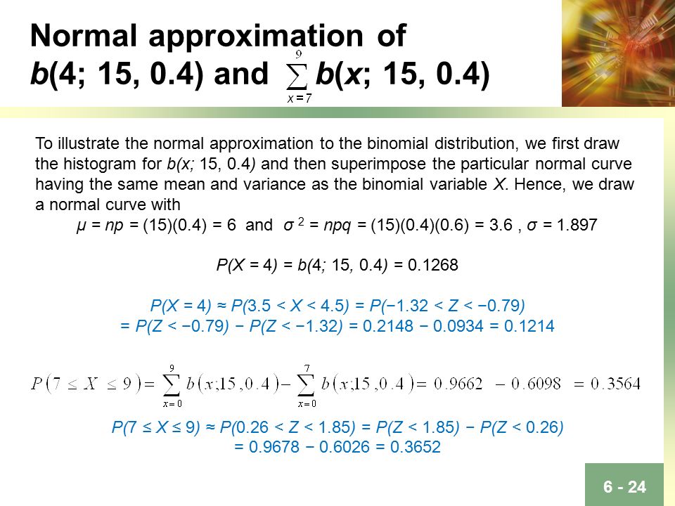 Chapter 6 Some Continuous Probability Distributions Ppt Video Online Download