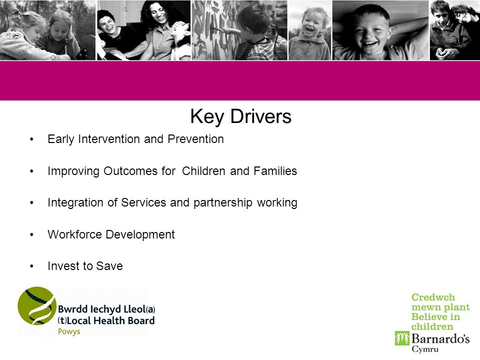Key Drivers Early Intervention and Prevention
