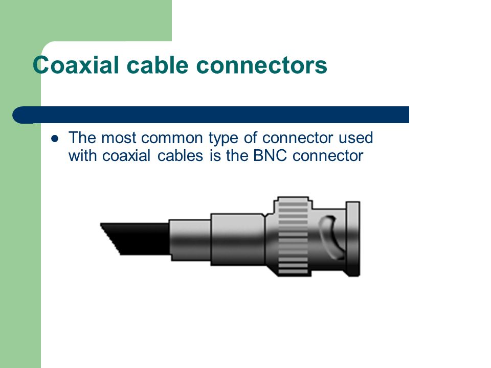 Coaxial cable connectors