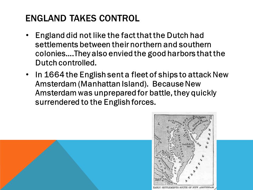 England Takes Control