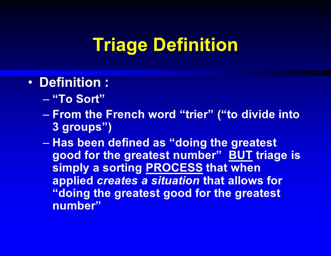 Triage For Patients With Combat Injuries Ppt Video Online Download