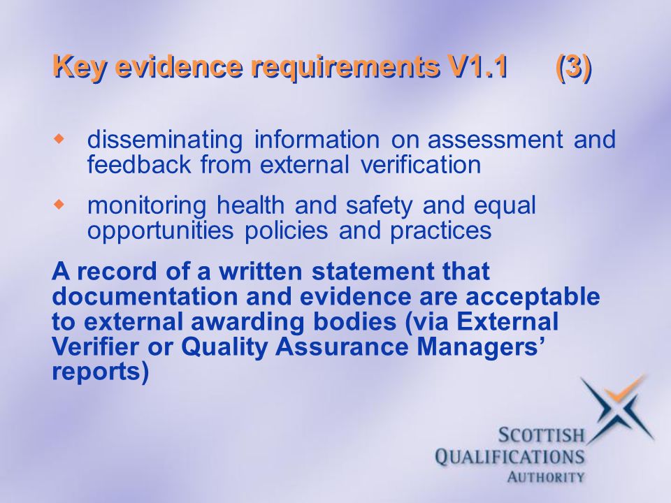 Key evidence requirements V1.1 (3)