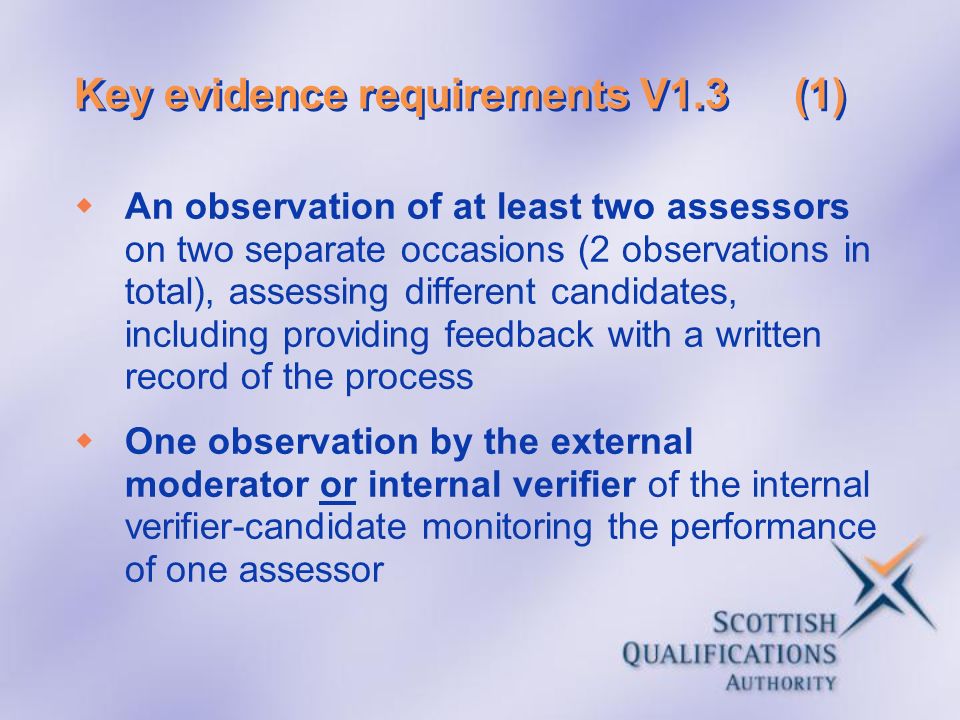 Key evidence requirements V1.3 (1)