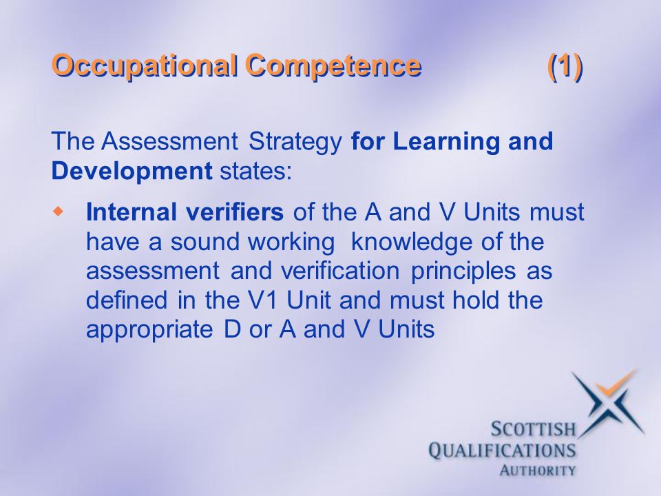 Occupational Competence (1)
