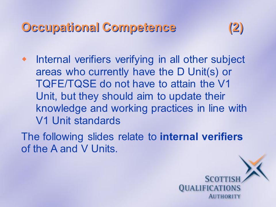 Occupational Competence (2)