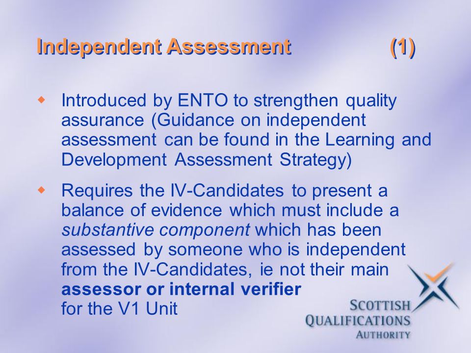 Independent Assessment (1)