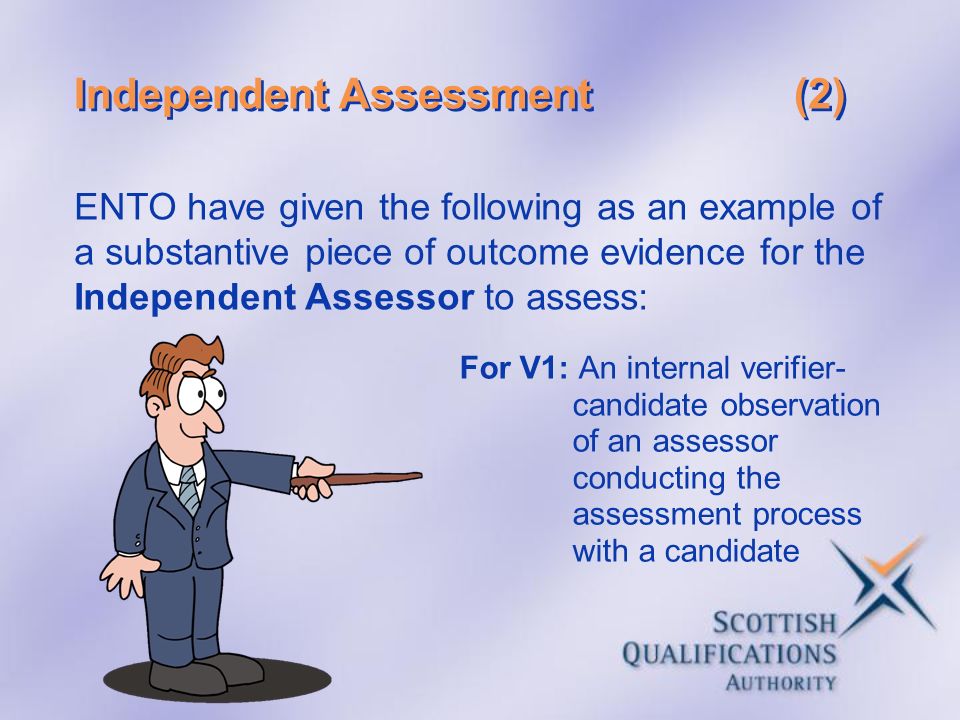 Independent Assessment (2)