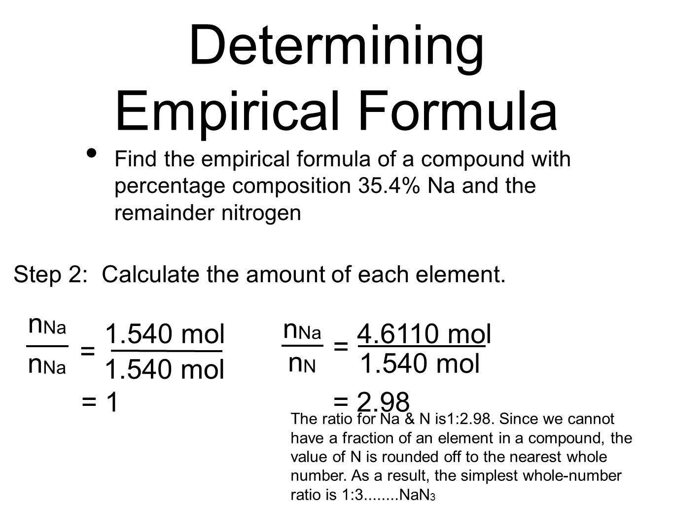 Empirical Formula & Molecular Formula - ppt download