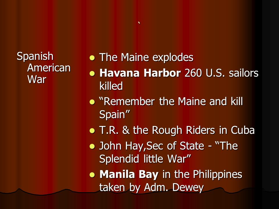 Havana Harbor 260 U.S. sailors killed