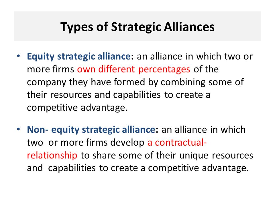 Chapter 8 International Strategic Alliances - ppt video online download