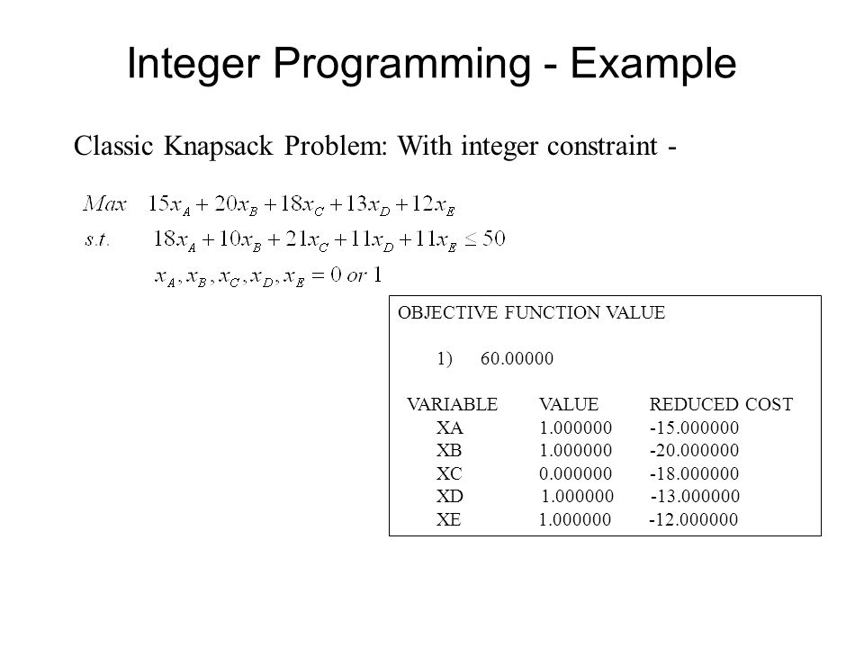 Int целочисленный. Integer пример. Метод integer-Linear-Programming. Mixed integer Programming. Integer examples.