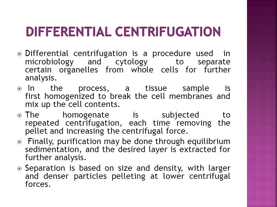 Cell fractionation and centrifugation - ppt video online download