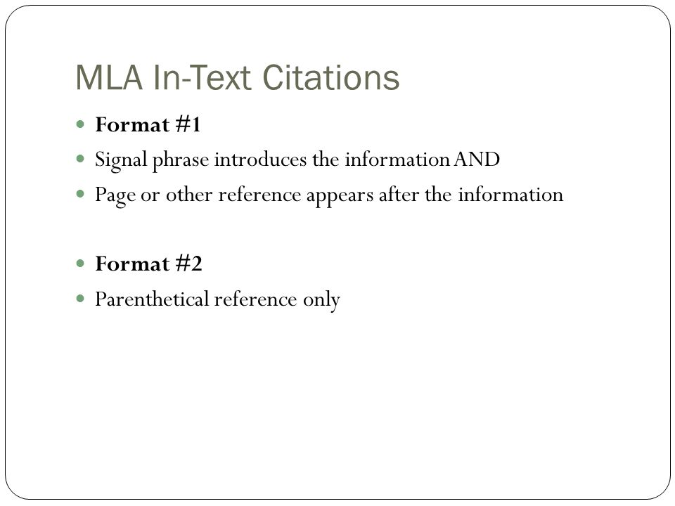 Citation Formatting Mla And Apa Ppt Download 8 Paraphrase 