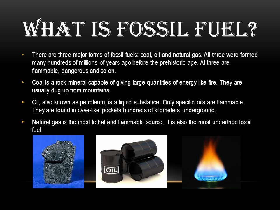 Fossil fuel How does fossil fuel affect us and the environment? - ppt  download
