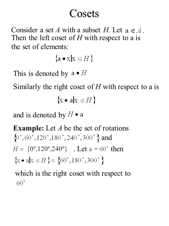 Cardinality And Algebraic Structures Ppt Download