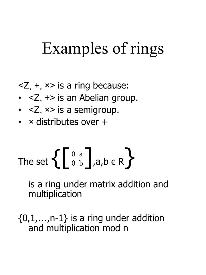 Cardinality And Algebraic Structures Ppt Download