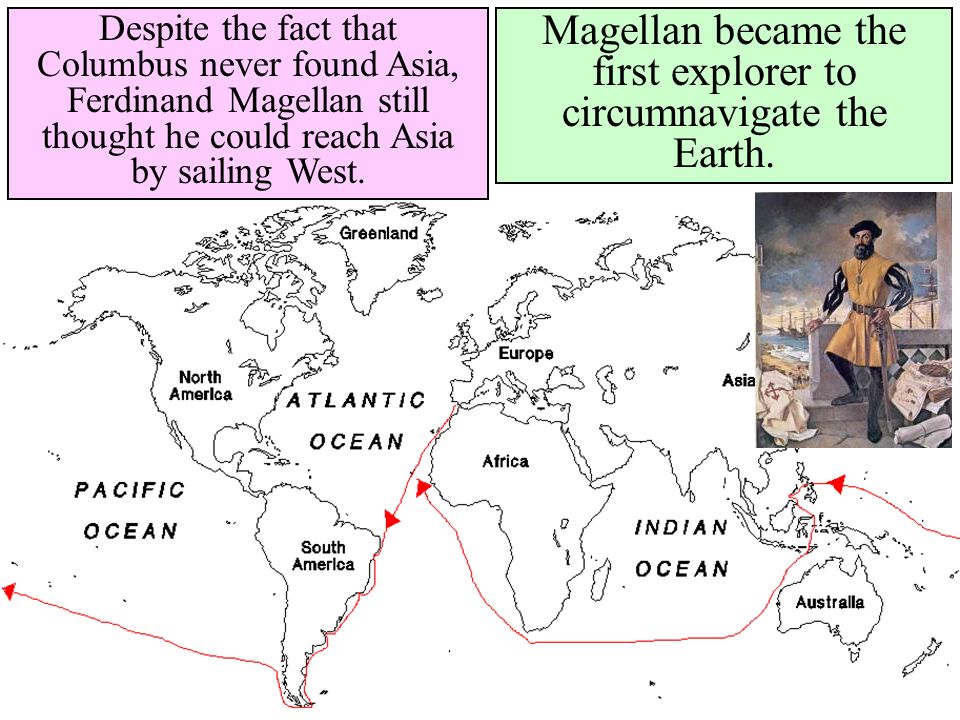 Magellan became the first explorer to circumnavigate the Earth.