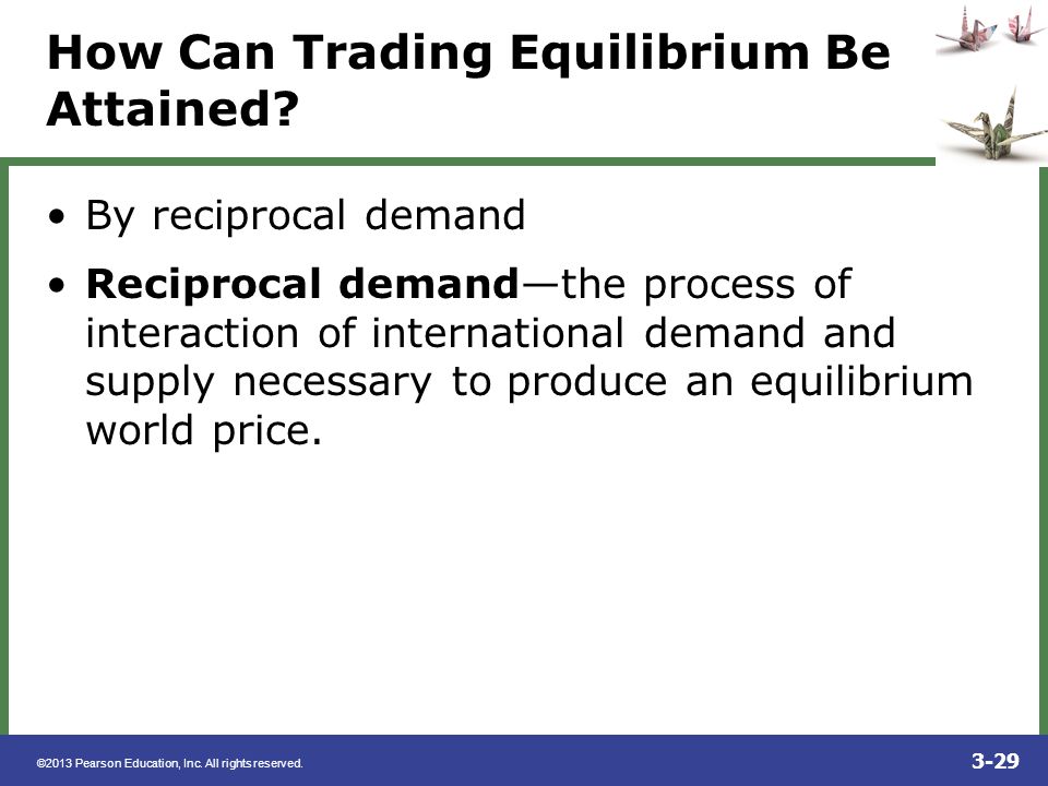 How Can Trading Equilibrium Be Attained