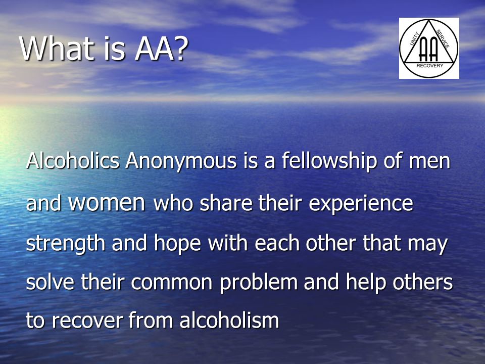 Image result for what is aa