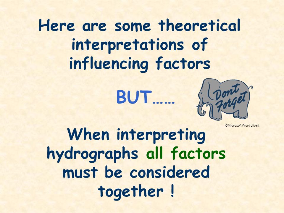 Here are some theoretical interpretations of influencing factors