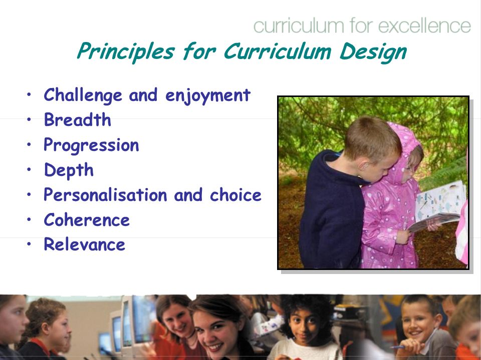 Principles for Curriculum Design
