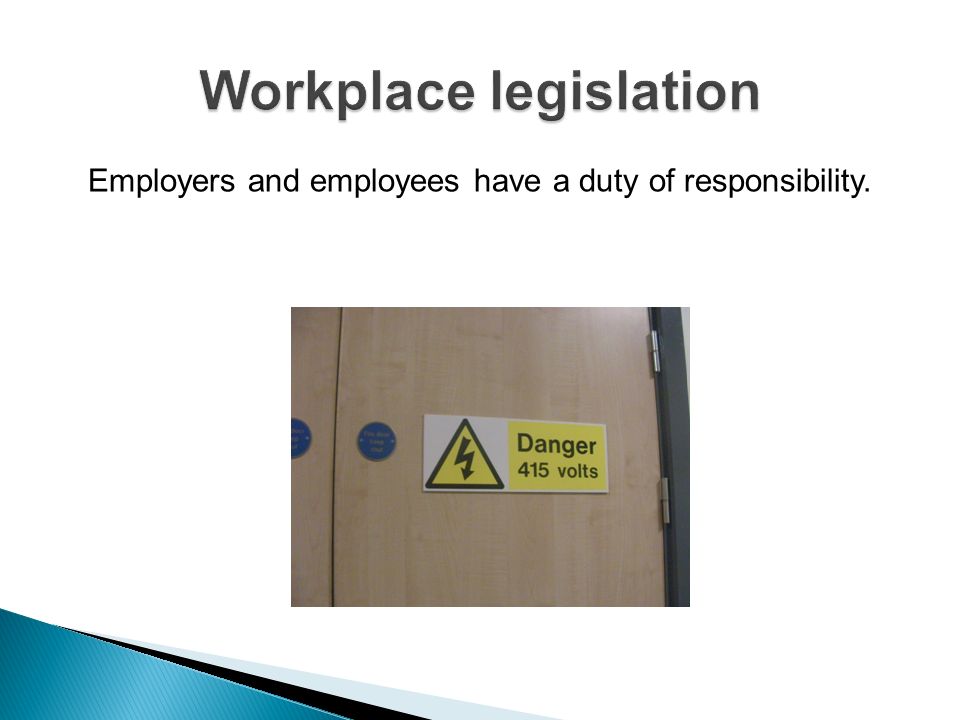 Workplace legislation