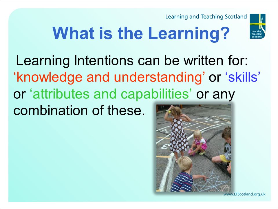 What is the Learning