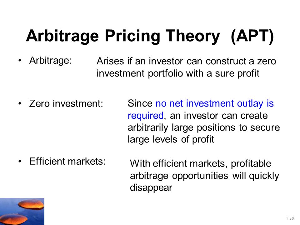 Image result for arbitrage pricing theory