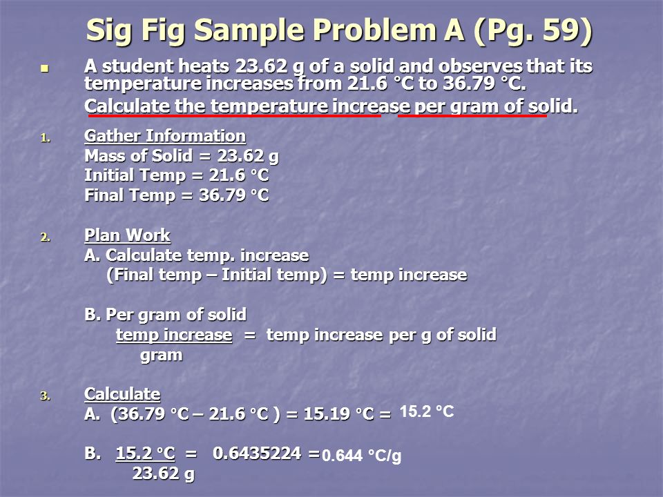 Sig Fig Sample Problem A (Pg. 59)