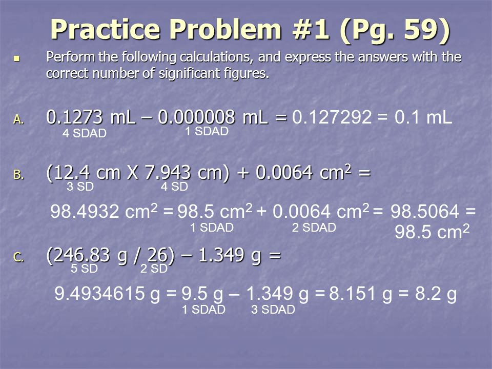 Practice Problem #1 (Pg. 59)