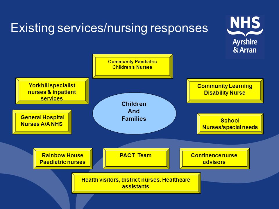 Existing services/nursing responses