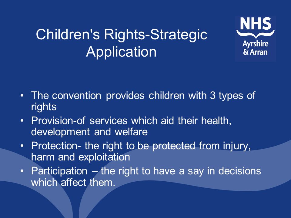 Children s Rights-Strategic Application