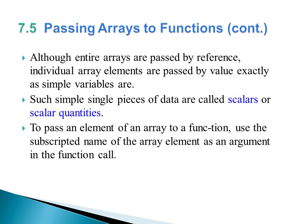 Array (continue). - ppt download