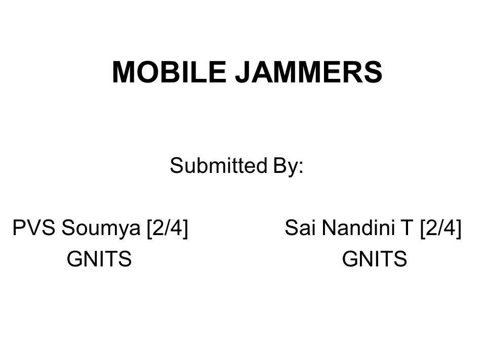 Submitted By: PVS Soumya [2/4] Sai Nandini T [2/4] GNITS GNITS