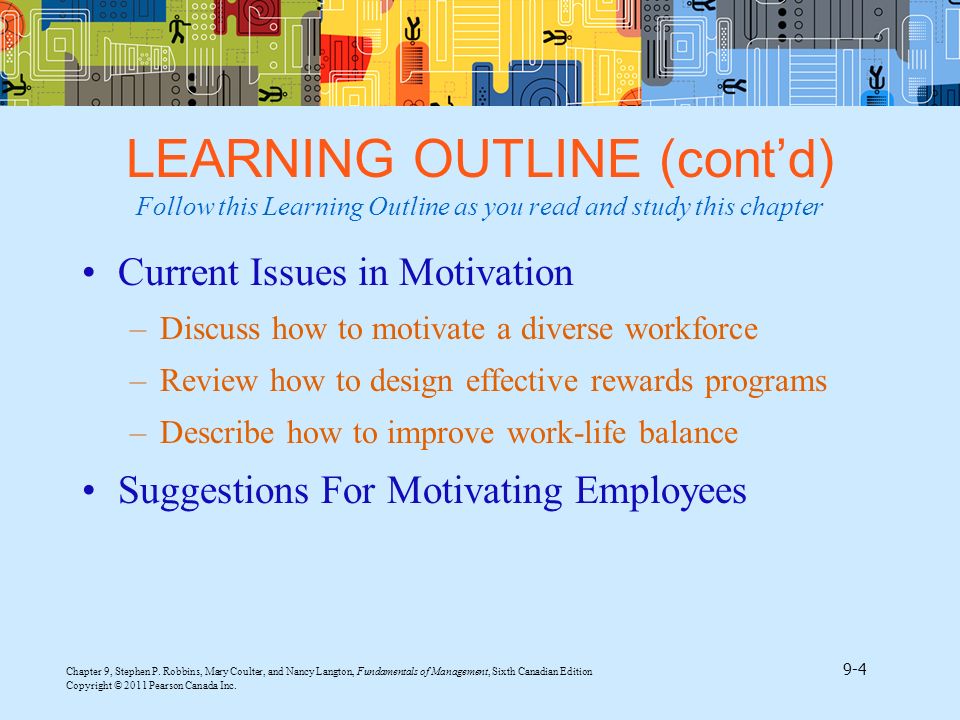 LEARNING OUTLINE (cont’d) Follow this Learning Outline as you read and study this chapter