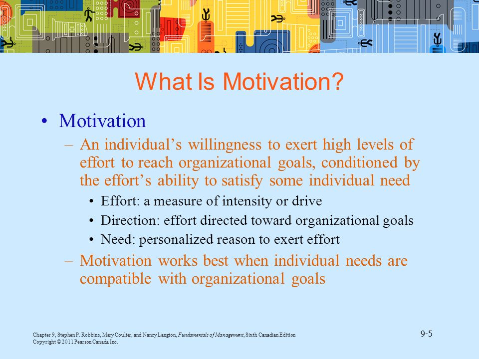 What Is Motivation Motivation