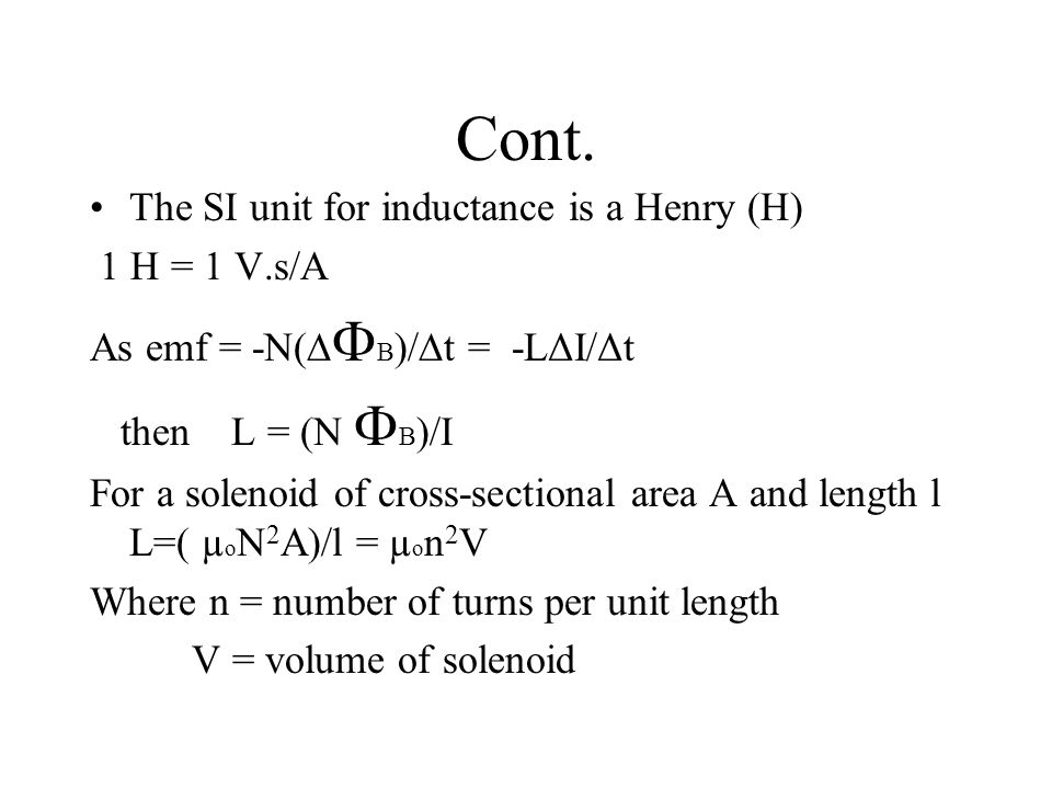 Induced Voltage And Inductance Ppt Video Online Download